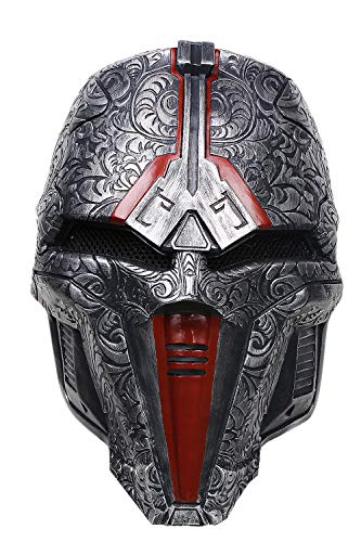 Xcoser Sith Acolyte Mask Helmet Costume Props for Adult Halloween Cosplay Updated