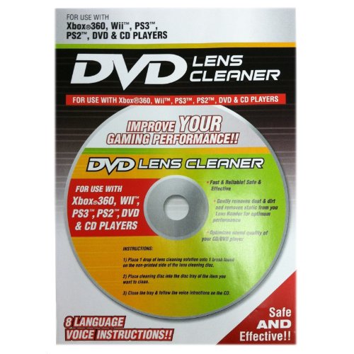 PLAYTECH WII, Xbox360, PLaystation 3, Playstation 2, DVD and CD LENS CLEANER