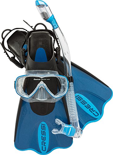 Cressi Palau SAF Set, blue, M/L