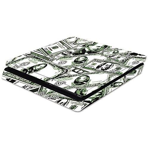 MightySkins Skin Compatible with Sony PS4 Slim Console - Phat Cash | Protective, Durable, and Unique Vinyl Decal wrap Cover | Easy to Apply, Remove, and Change Styles | Made in The USA