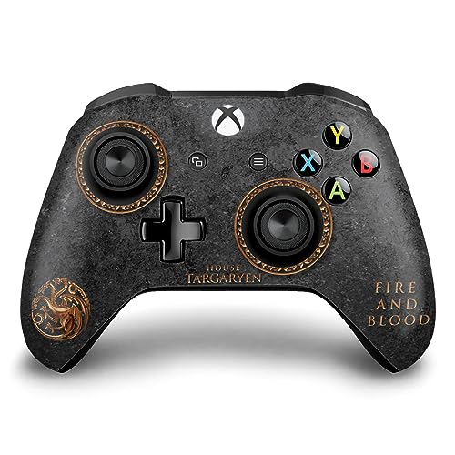 Head Case Designs Officially Licensed HBO Game of Thrones House Targaryen Sigils and Graphics Vinyl Sticker Gaming Skin Decal Cover Compatible with Xbox One S/X Controller