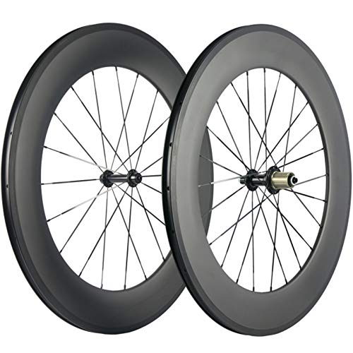 Superteam 38/50/60/88mm Carbon Wheelset 700c Clincher 23mm Wheel UD Matte Finish (88mm/23mm)
