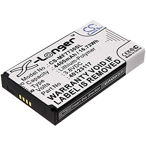 FYIOGXG CS Battery for Inseego 5G, Jetpack 4G LTE, Jetpack 8800L, Jetpack MiFi 7730L, MiFi 7730L, MiFi 8800L, MiFi M1000 PN: 40123117 4400mAh