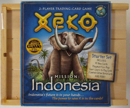Publisher Services Inc (PSI) Xeko 2-Player Trading Cards Indonesia Starter Kit