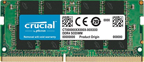 Crucial 8GB Single DDR4 2400 MT/s (PC4-19200) DR x8 SODIMM 260-Pin Memory - CT8G4SFD824A