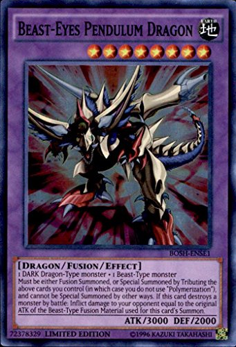 Yu-Gi-Oh! - Beast-Eyes Pendulum Dragon (BOSH-ENSE1) - Breakers of Shadow: Special Edition - Limited Edition - Super Rare