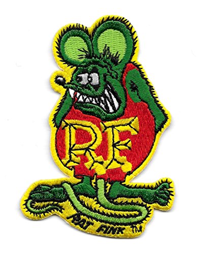 (Officially Licensed) Ed'Big Daddy' Roth Rat Fink Red and Green Patch