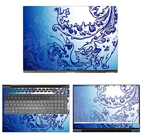 Decalrus - Protective Decal Sticker for The HP Victus Gaming Laptop (16.1' Screen) case Cover wrap HPvictus16_gaming-176