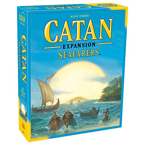 CATAN Seafarers Board Game EXPANSION - Explore, Settle, and Conquer New Isles! Strategy Game, Family Game for Kids and Adults, Ages 10+, 3-4 Players, 60 Minute Playtime, Made by CATAN Studio