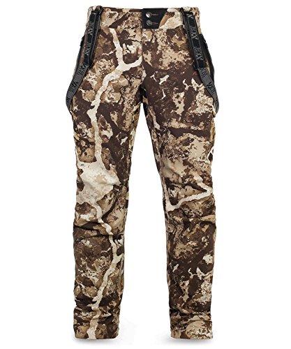 First Lite Men’s Catalyst Soft Shell Pant - Fleece Camo Hunting Pants - First Lite Cipher - X-Large