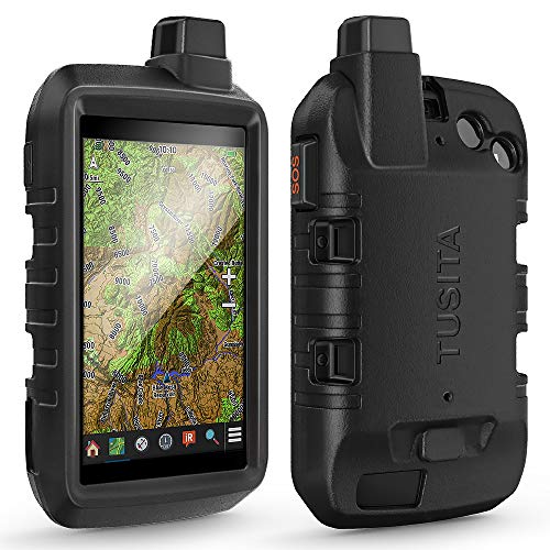 TUSITA Case Compatible with Garmin Montana 750i 700i (NOT for Montana 700)- Silicone Protective Cover - Rugged Handheld GPS Navigator Accessories