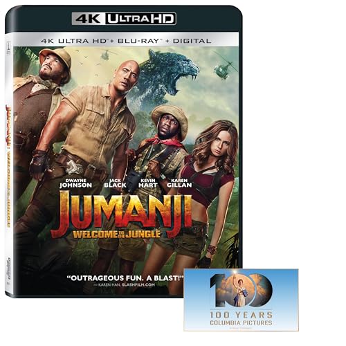 Jumanji: Welcome to the Jungle [4K UHD + Blu-ray]