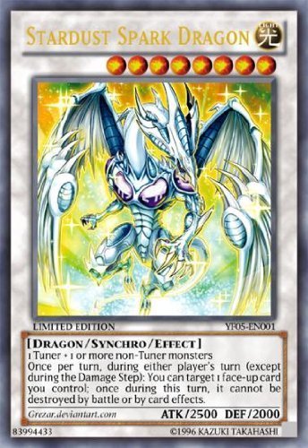 Stardust Spark Dragon - YF05-EN001 - Ultra Rare - Limited Edition