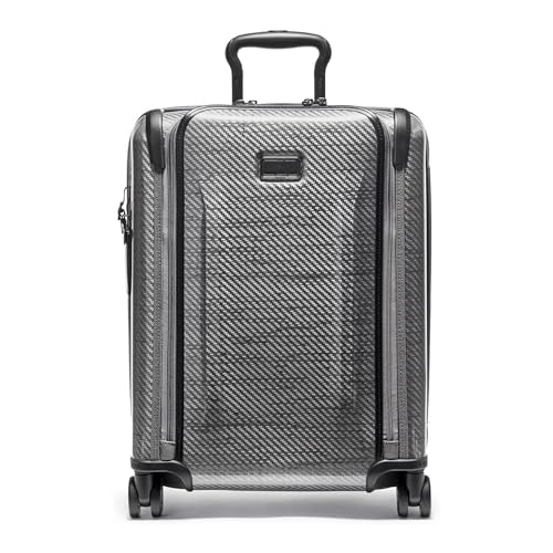 TUMI - Tegra-Lite Continental Front Pocket Expandable 4 Wheeled Carry-On - Hard Shell Suitcase for Travel - With USB-C Port - T-Graphite