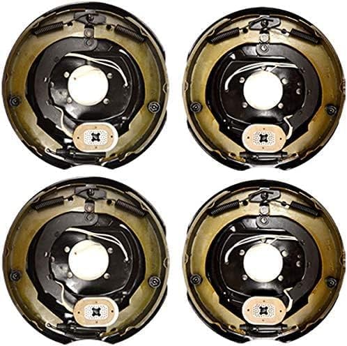 Replaces Dexter 2 Sets 12x2 Electric Trailer Brake Assembly for 7000 lb Axle Trailers 12'x2'