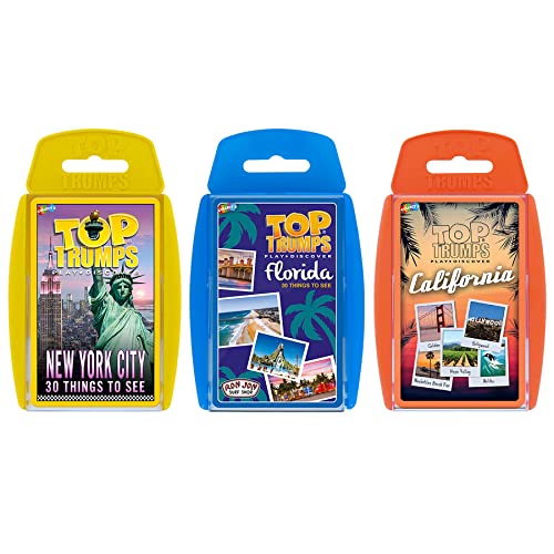 Top Trumps USA destinations Top Trumps Card Game