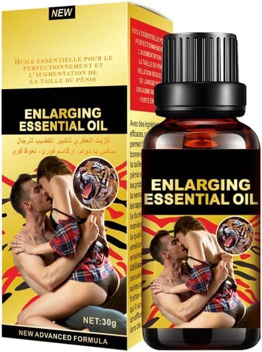 Men Massage Essential Oil for Sex -Sexual Enhancement Erection Cream Penisgrowth Oil Longer Thicker Penis Energy Massage Essence Oily Male Energy Care Delayed Performance Enhanced Strength