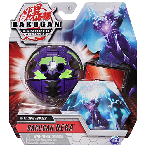 Bakugan Deka, Fused Nillious x Eenoch, Jumbo Collectible Transforming Figure, for Kids Aged 6 and up
