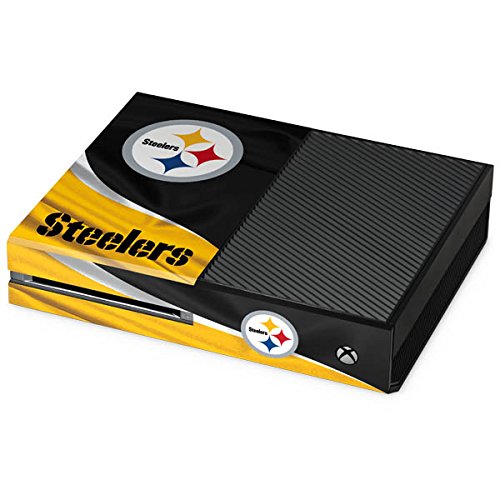 Skinit Decal Gaming Skin Compatible with Xbox One Console - Officially Licensed NFL Pittsburgh Steelers Design