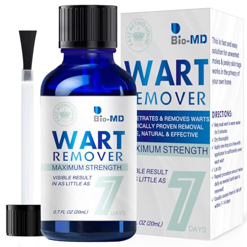 Fast Acting Gel Wart Remover Freeze Off - Fast-Acting Wart Freeze Off - Wart Removal for Plantar Wart, Genital Wart, H Warts, Common Wart, Flat Wart, Corn, Callus, Warts, Plantar Wart Remover for Feet