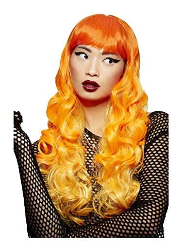 Smiffys Officially Licensed Manic Panic Psychedelic Sunrise Siren Wig