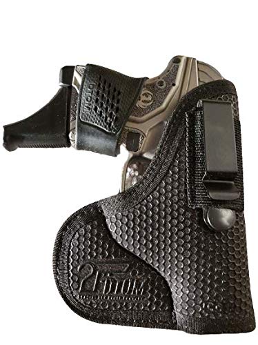 DTOM Combination Pocket/IWB Holster for Keltec P32 P3AT, Taurus 738 TCP 380, Ruger LCP 380, CC3 -Right Handed IWB