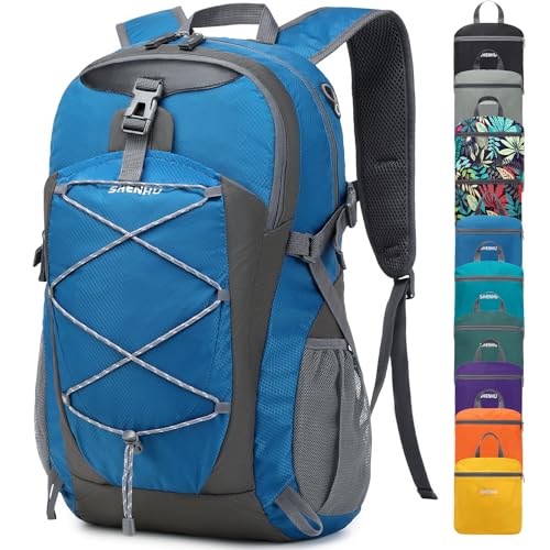 SHENHU 40L Hiking Backpack Lightweight Daypack Waterproof Travel Camping Backpack for Men Women Sport Packable