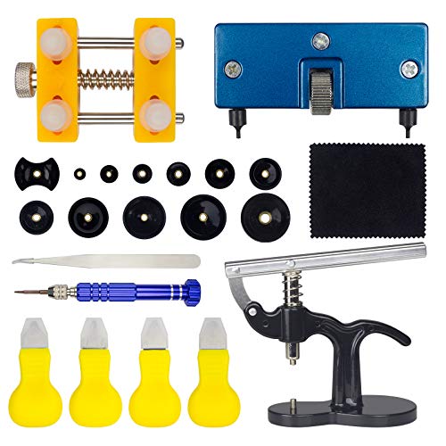 Zistel 6 in 1 Watch Battery Replacement Tool Kit Watch Back Remover Tool for Various Kinds of Watch Multifunctional Watch Opening Tool
