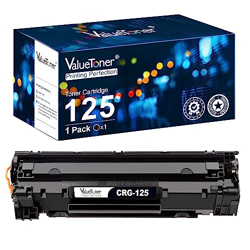 Valuetoner Compatible Toner Cartridge Replacement for Canon 125 Black Toner Cartridge CRG-125 3484B001AA High Yield for ImageClass MF3010 LBP6030w LBP6000 LBP6000B LBP6020 LBP6020B LBP6018 Printer