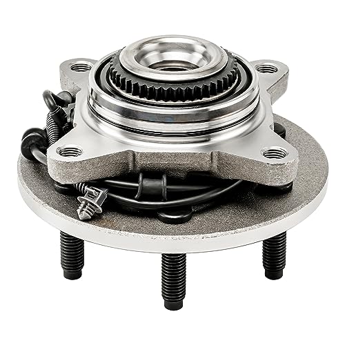 PHILTOP 515046 Front Wheel Hub Bearing Assembly for F150 2004-2005, F150 Heritage 2004-2004 6 Lugs W/ABS 1 PCS