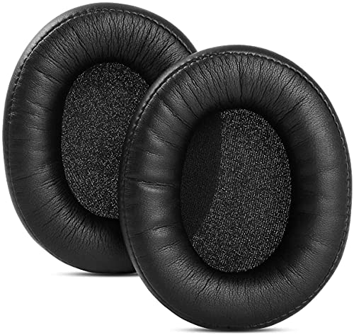 ZX770BN / ZX770BT Ear Pads TaiZiChangQin Upgrade Earpads Ear Cushions Memory Foam Replacement Compatible with Sony MDR-ZX770BN MDR-ZX780DC MDR-ZX770BT Headphone Protein Leather Black