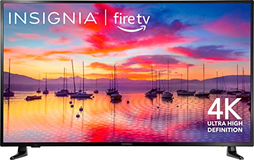 INSIGNIA 55-inch Class F30 Series LED 4K UHD Smart Fire TV with Alexa Voice Remote (NS-55F301NA22, 2021 Model)