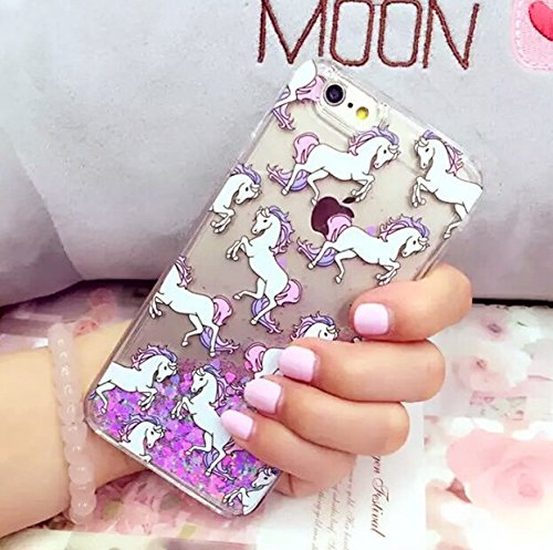 Bellyanna Boutique Unicorn Liquid Quicksand Glitter Phone Case for Iphone 5c