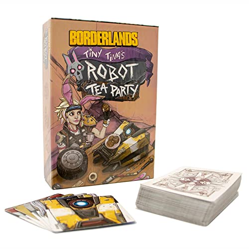 Borderlands: Tiny Tina’s Robot Tea Party – 2-5 Players – Card Games for Family – 15 Mins of Gameplay – Games for Family Game Night – Card Games for Teens and Adults Ages 14+ - English