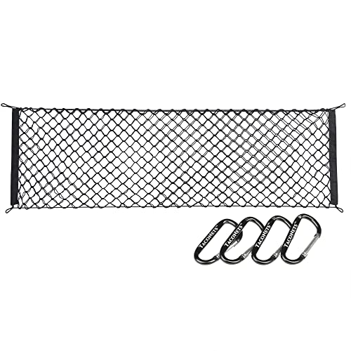 TacoNets Toyota Tacoma Envelope Style Truck Bed Cargo Net - Patent Pending Design - Fits 2005-2023 - Upgraded 5mm Bungee - Designed in USA