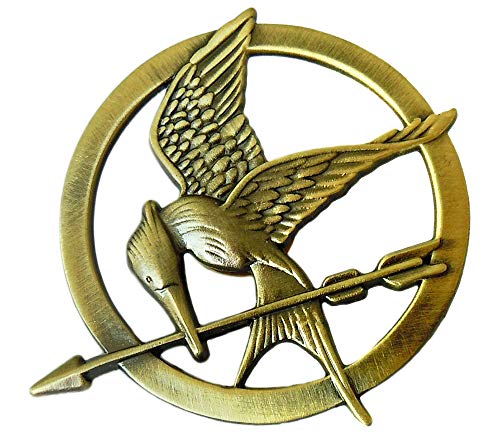 LACKINGONE The Katniss Everdeen Cosplay Prop Rep Mockingjay Pin Brooch Badge (Brooch Badge)