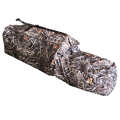 THUNDERBAY Band Collector Foldable Layout Blind, 600D Polyester Hunting Blind for Duck Hunting, 82' Long 27' Wide 17.5' Tall, Aluminum Frame Duck Blind