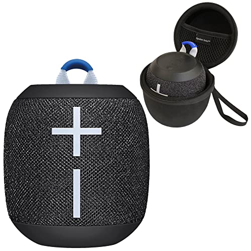 Ultimate Ears WONDERBOOM 3 Wireless Portable Waterproof Bluetooth Speaker with Bigger, Bassy-er 360 Degree Sound, Outdoor Boost Equalizer with Signature Series Shockproof Water Resistant Case