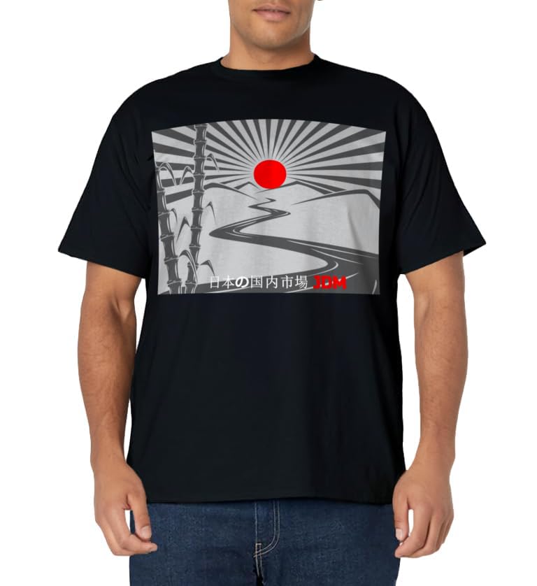 JDM Drifting Car Drift Extreme Japanese Racing Sport Design T-Shirt