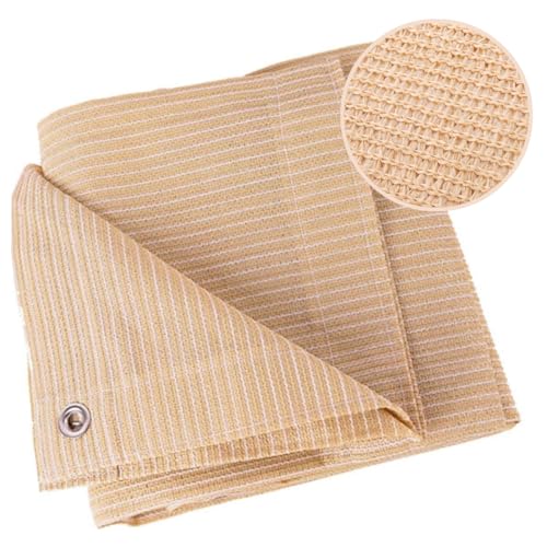 Vocray 90% Pergola Shade Cover, 12X24Ft Sun Shade Cloth for Garden, Outdoor Shade for Balcony, Gazebo, Pool, Deck, Patio, Porch, Mesh Tarp Heat Protection for Carport, Arch, Windows.