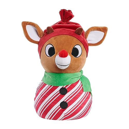 Rudolph the Red-nosed Reindeer Weighted Plush Stuffed Animal, Kids Toys for Ages 3 Up by Just Play
