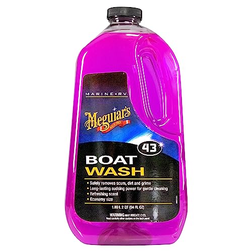 Meguiar's M4364 Marine/RV Boat Wash – 64 Oz Container