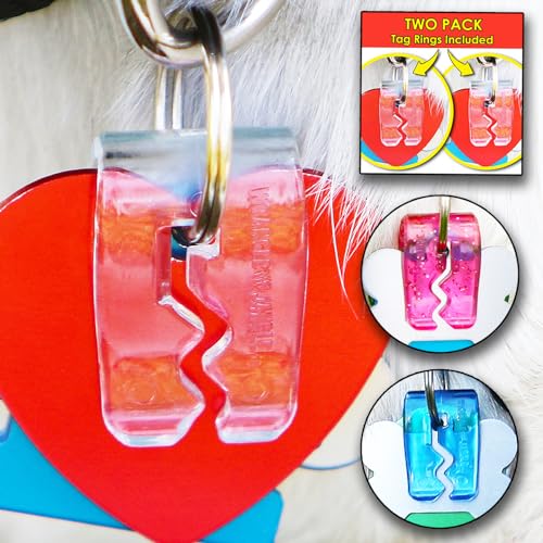 SilenTags Pet Tag Silencer Clip It On, Jingle's Gone! -Clear