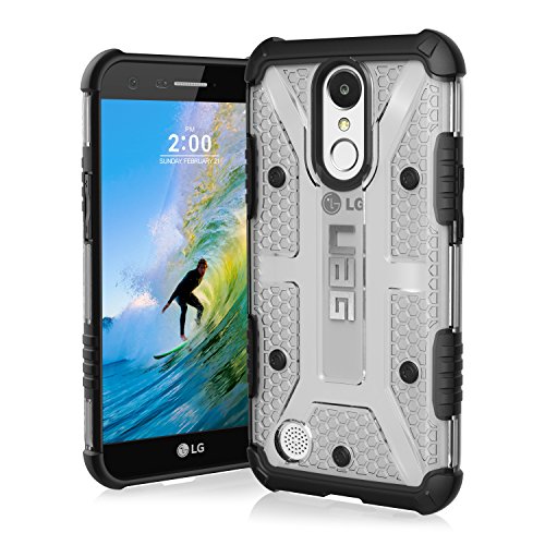 URBAN ARMOR GEAR UAG LG K20 V/LG K20 Plus Plasma Feather-Light Rugged [Ice] Military Drop Tested Phone Case