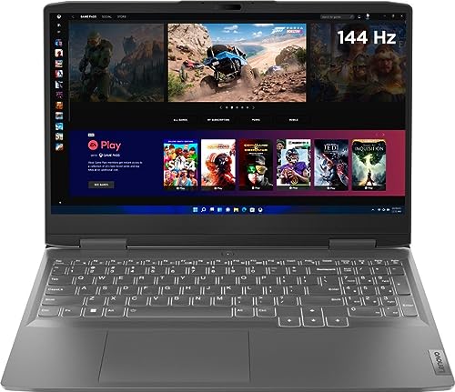 Lenovo LOQ 15.6' Gaming Laptop 1920 x 1080(FHD), Intel Core i5-13420H, 8-core, 4.6GHz, 16GB DDR5 Memory 1TB SSD, NVIDIA GeForce RTX 3050, Backlit KB, Windows 11, Storm Grey, W/GaLiMu