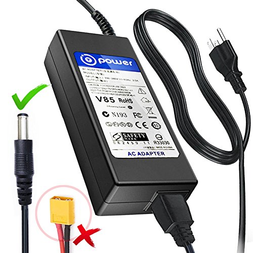 T-Power Ac Dc Adapter for Turnigy Accucel 6 Lipo A123 NiMH NiCd 50w 6a - Replacement Switching Power Supply Cord Charger Wall Plug Spare