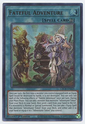 Fateful Adventure - GRCR-EN029 - Ultra Rare - 1st Edition