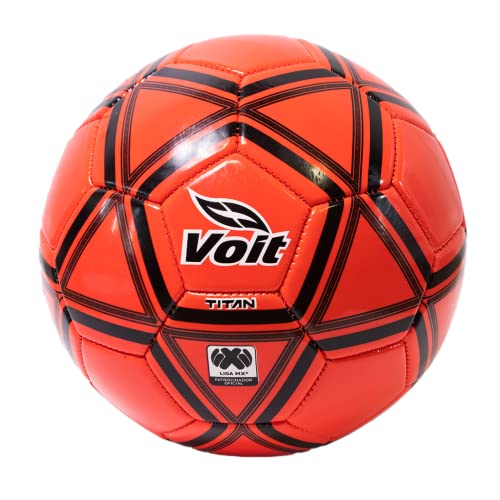 Voit Titan MS Soccer Ball (3, RED/Black)