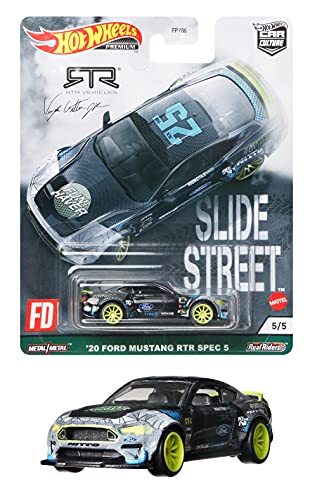 Hot Wheels Car Culture Circuit Legends Vehicles for 3 Kids Years Old & Up, Premium Collection of Car Culture 1:64 Scale Vehicles