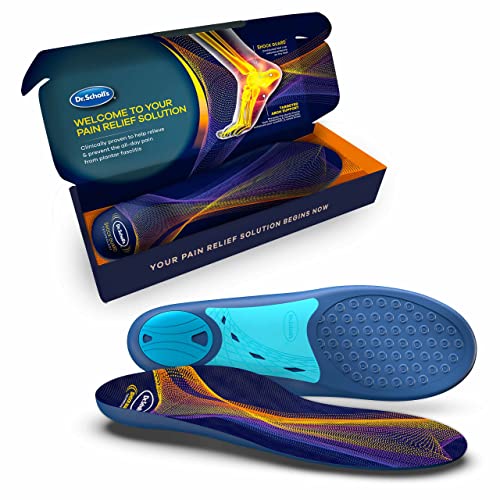 Dr. Scholl's Plantar Fasciitis Sized to Fit Pain Relief Insoles // Shoe Inserts with Arch Support for Men and Women, 1 count